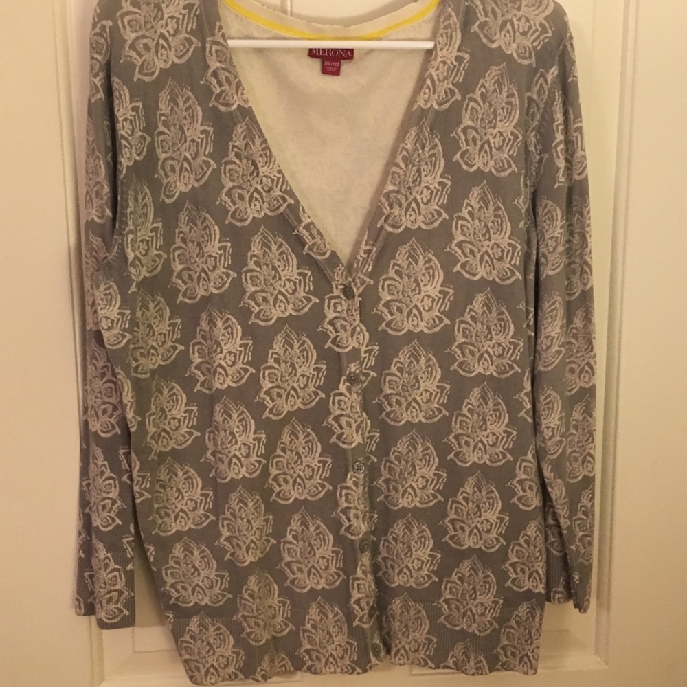 Grey Merona cardigan